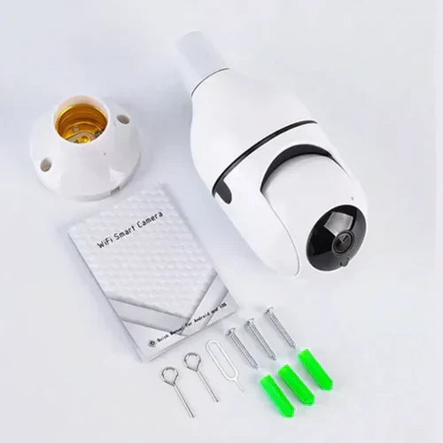 Wireless Wifi Bulb Security CCTV Camera