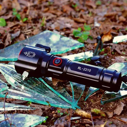 Multifunctional Flashlight Model 2210 With 1 KM Range